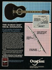 vtg 1980s OVATION CUSTOM