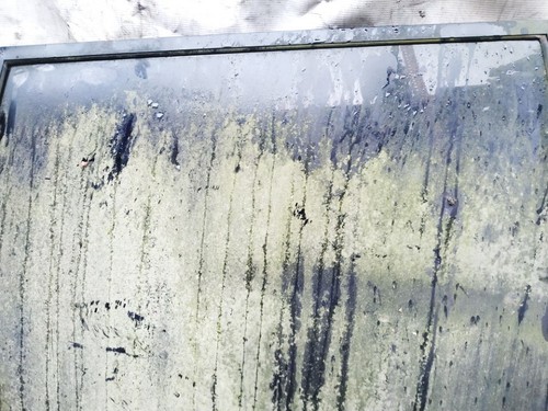 Door drop glass rear right - ,