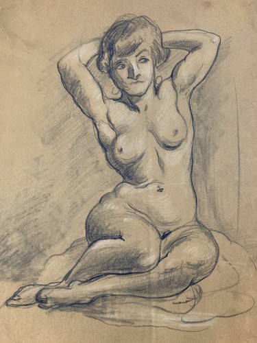 Antique erotic female nude - erotic,