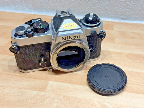 Nikon chrome camera - chrome, body