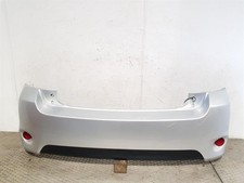 2009-2012 MK1 TOYOTA AURIS REAR BUMPER SILVER 5 DOOR HATCHBACK