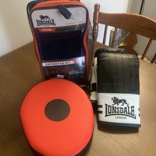 LONSDALE BRANDED BOXING GLOVES