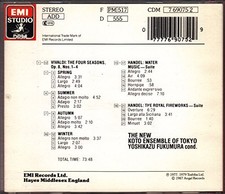 Koto - Four Seasons - Koto CD