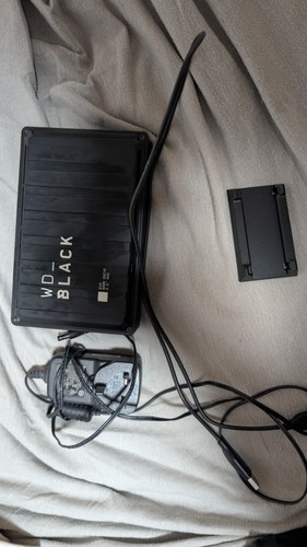 Black d10 8tb game drive - 8tb,
