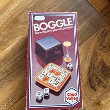 Boggle Word Game Vintage Chad Valley 1976 Complete With Instructions 
