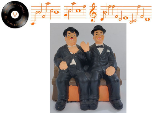Laurel hardy sitting - &,