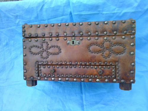 Art nouveau studded leather - studded,