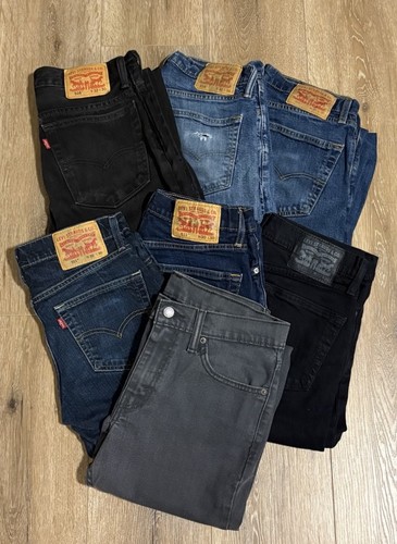 Levis denim jeans lot 7 - denim,