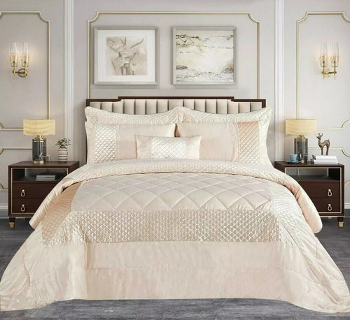 Luxury piece velvet quilted - 3,