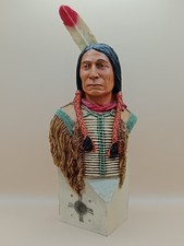 Castagna Collection Figurine Red Cloud Bust Large 0582 Rare 30cm Tall 1994 Year