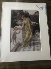 VINTAGE ART PRINT EARLY STEPS EDITH MARTINEAU BY PRINTS TO FRAME 11" X 14" MOUNT