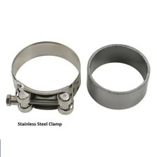 Exhaust Seal & Clamp to Silencer For Honda GL 1000 K Gold Wing 1978-1979