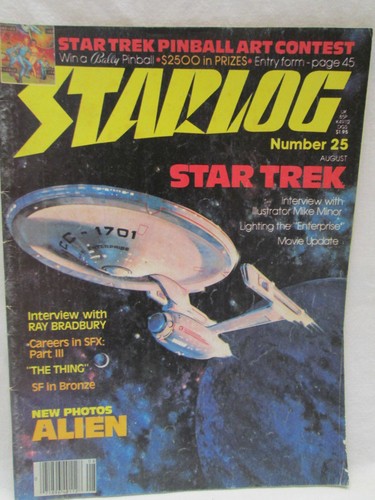 Starlog magazine the future - magazine,