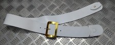 R.M Cross Belt Strap White