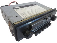 Philips Vintage Car Radio Cassette Player Model22RN23215 Made In France UNTESTED