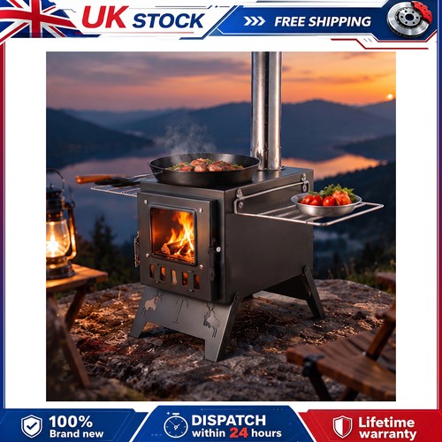 Foldable outdoor wood stove - outdoor,