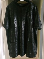 Religion Snake Skin Effect  Oversized Tunic Top Size XL 16-18 Never Worn