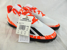 Adidas X Speedportal Messi.4 Turf Shoes Football Boots White and Red UK 10