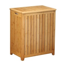 Bamboo Laundry Hamper Natural
