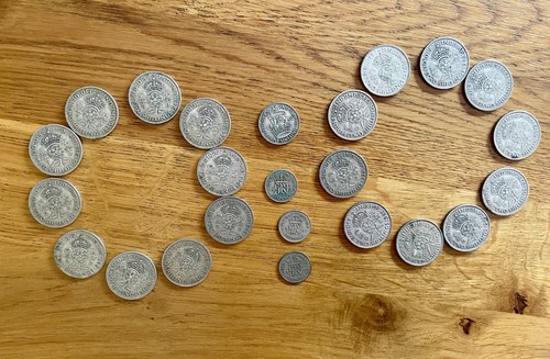 King george two shilling - two,