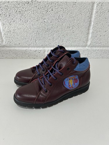 Aston villa lace brown - lace-up,