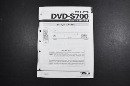 Yamaha dvd s700 - yamaha, dvd-s700