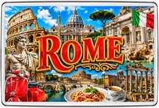 Rome Italy Colosseum Vatican