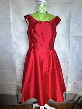 Alfred Sung Red Formal Dress