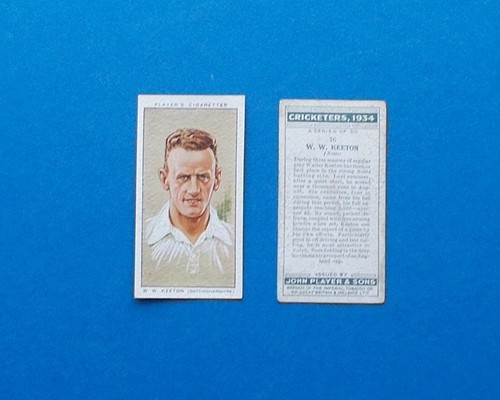 Cricketers 1934 john - no.,