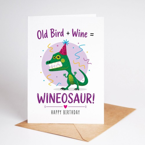 Funny birthday card for women - funny,