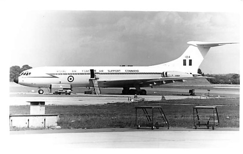 Photo vickers vc10 military - bw,