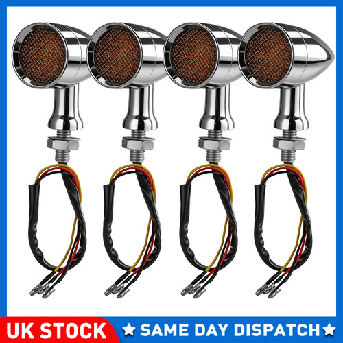 Universal motorcycle chrome - 4x,