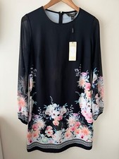 Lipsy Dress Size 6 New Black