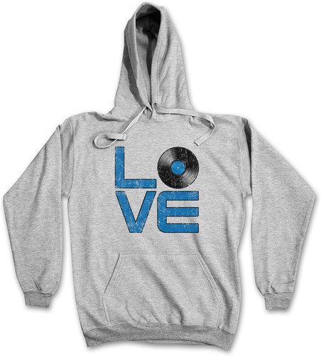 Vinyl love hoodie club - love,