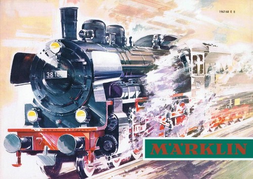 Marklin model railway trains - railway,