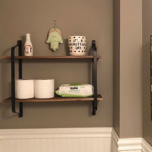 Industrial style wall shelves - industrial,