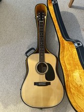 Kasuga D300 Acoustic Guitar. MIJ, Lawsuit, Japan, copy.