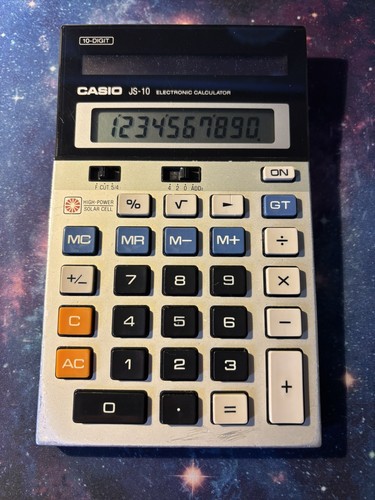 1982 vintage casio high - js-10,