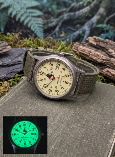 Quartz field watch - quartz,
