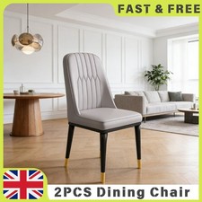 Grey Dining Chairs Set of 2
