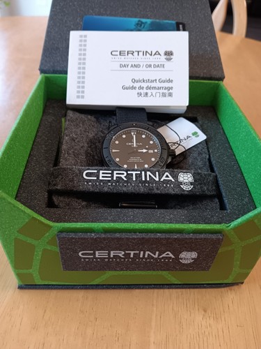 Certina 43mm action - 43mm, ds