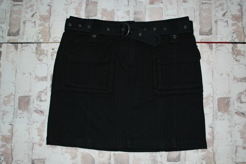 Next black skirt cotton - black,