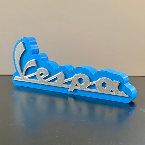 Vespa moped ska mod - moped, badge