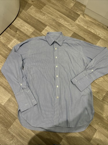 Harrods mens dress - shirt, blue