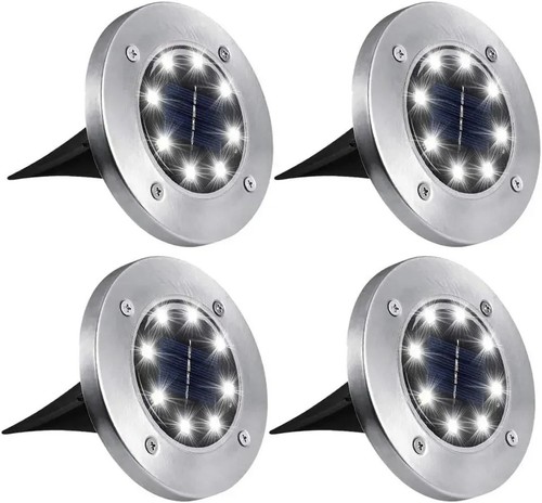 Led solar power ground lights - led,