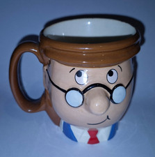 WADE 1990s TETLEY'S 3D DRINKING MUG Lyons Tetley Tea 1999 ~ Very Good Cond.
