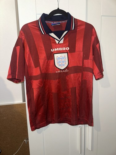 England red away retro - red,