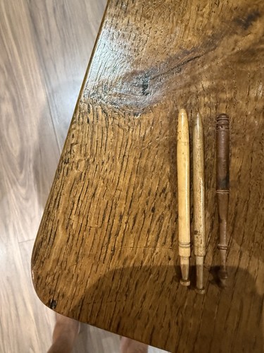 Georgian treen lace makers - lace,