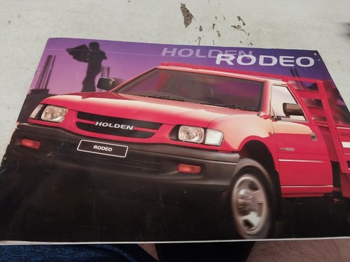 Jun 2000 holden rodeo ute - holden,