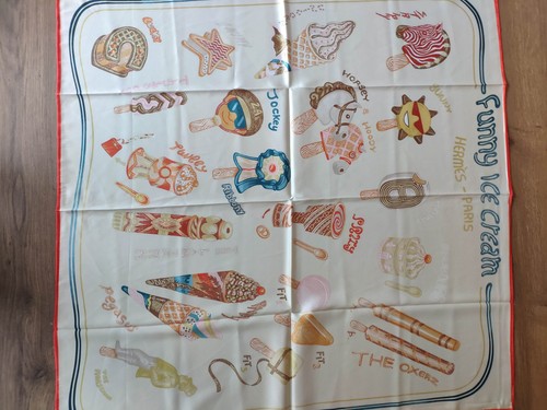 Hermes silk scarf 90x90 - hermes,
